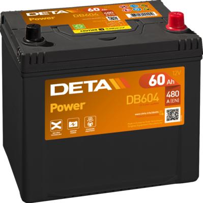 DETA DB604 - Starter Battery autospares.lv