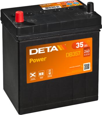 DETA DB357 - Starter Battery autospares.lv
