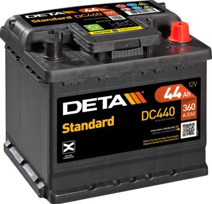DETA DC440 - Starter Battery autospares.lv