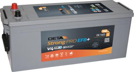 DETA DE1403 - Starter Battery autospares.lv