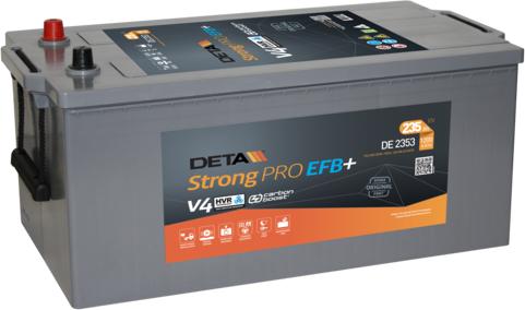 DETA DE2353 - Starter Battery autospares.lv