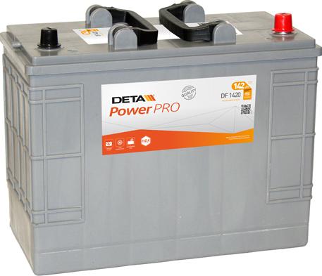DETA DF1420 - Starter Battery autospares.lv