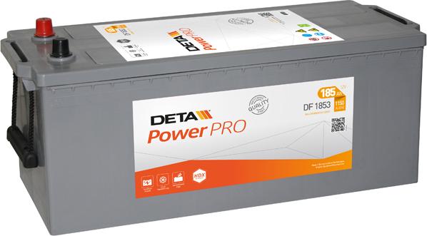 DETA DF1853 - Starter Battery autospares.lv