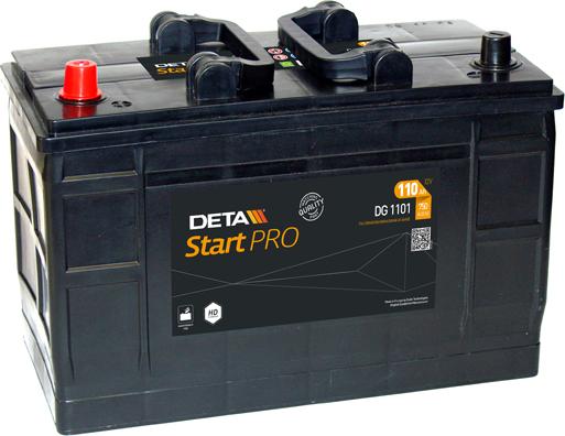 DETA DG1101 - Starter Battery autospares.lv