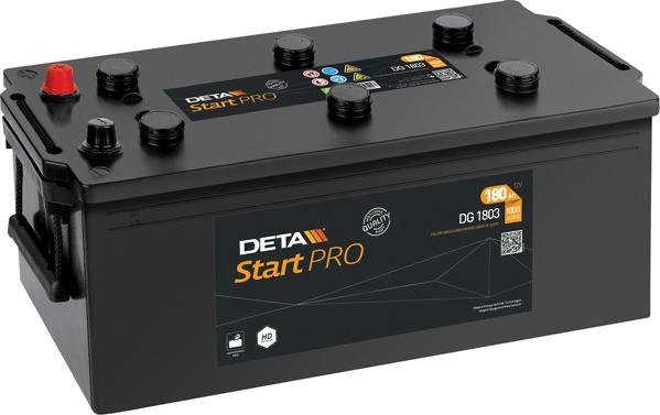 DETA DG1803 - Starter Battery autospares.lv