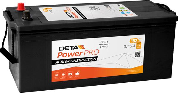 DETA DJ1523 - Starter Battery autospares.lv