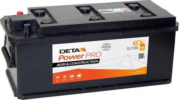 DETA DJ1355 - Starter Battery autospares.lv
