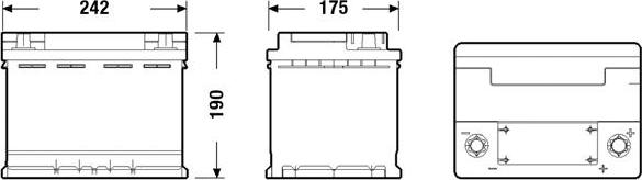 DETA DK620 - Starter Battery autospares.lv