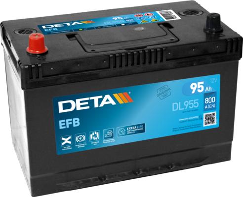 DETA DL955 - Starter Battery autospares.lv