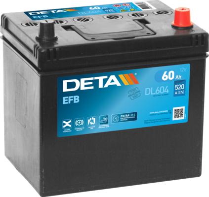 DETA DL604 - Starter Battery autospares.lv
