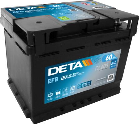 DETA DL600 - Starter Battery autospares.lv