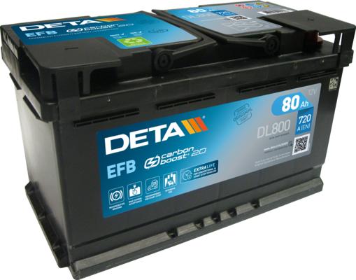 DETA DL800 - Starter Battery autospares.lv