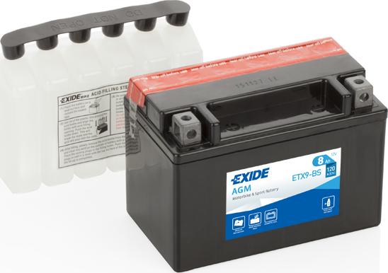 DETA ETX9-BS - Starter Battery autospares.lv