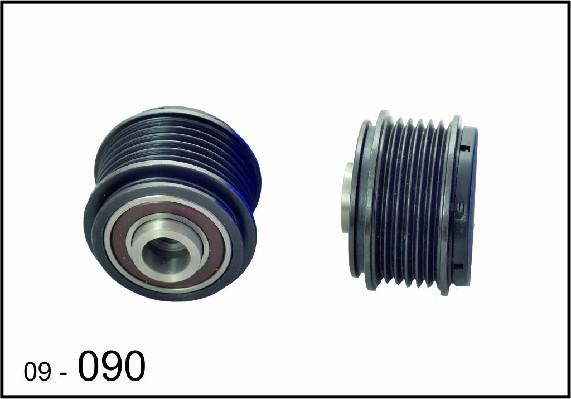 DEXWAL MOBIDEX 09-090 - Pulley, alternator, freewheel clutch autospares.lv