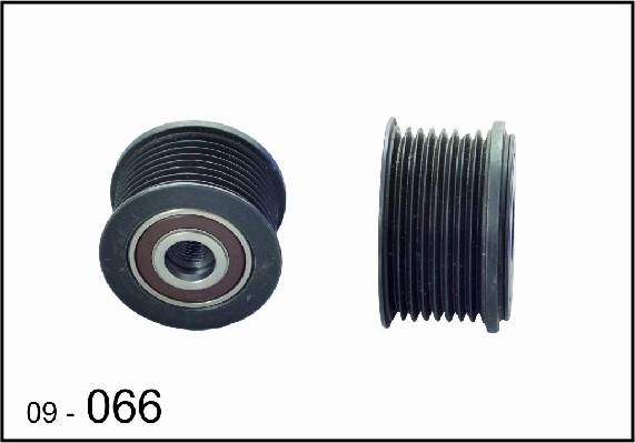 DEXWAL MOBIDEX 09-066 - Pulley, alternator, freewheel clutch autospares.lv