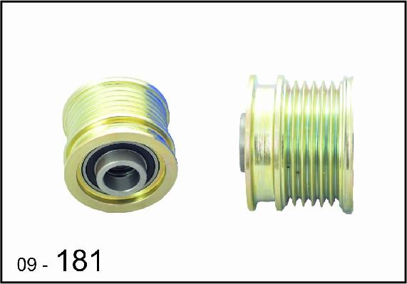 DEXWAL MOBIDEX 09-181 - Pulley, alternator, freewheel clutch autospares.lv