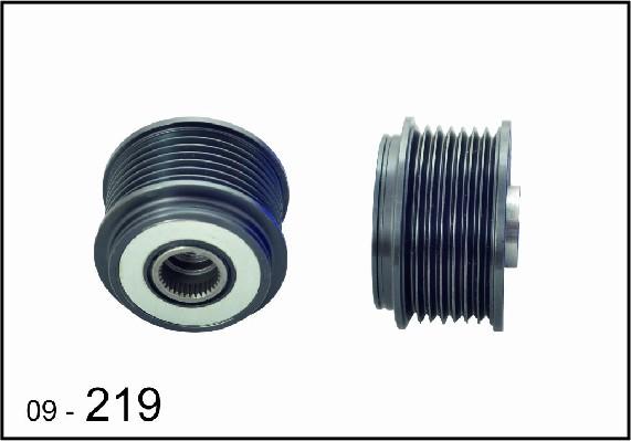 DEXWAL MOBIDEX 09-219 - Pulley, alternator, freewheel clutch autospares.lv