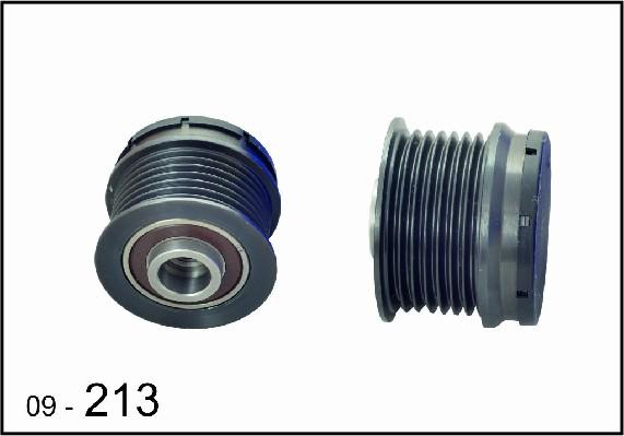 DEXWAL MOBIDEX 09-213 - Pulley, alternator, freewheel clutch autospares.lv