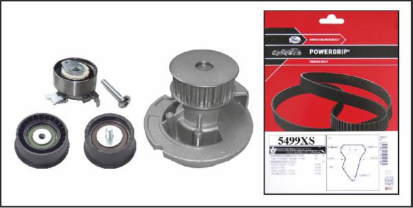 DEXWAL MOBIDEX 07-132-1WP - Water Pump & Timing Belt Set autospares.lv