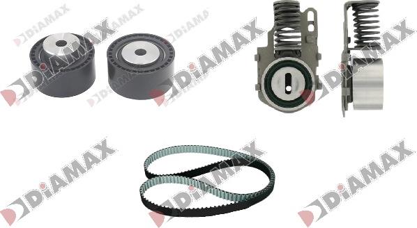 Diamax A6063 - Timing Belt Set autospares.lv
