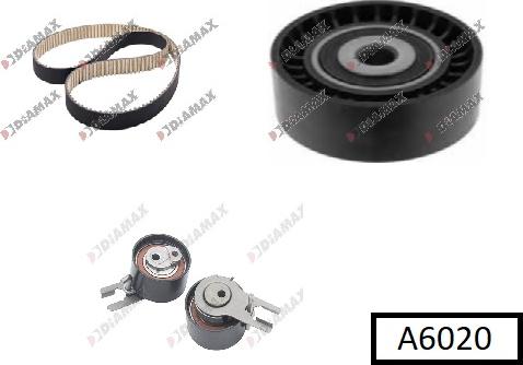 Diamax A6020 - Timing Belt Set autospares.lv