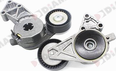 Diamax A3042 - Pulley, v-ribbed belt autospares.lv