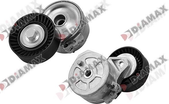 Diamax A3056 - Pulley, v-ribbed belt autospares.lv