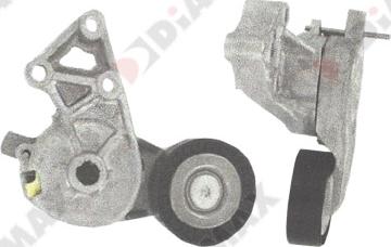 Diamax A3015 - Pulley, v-ribbed belt autospares.lv