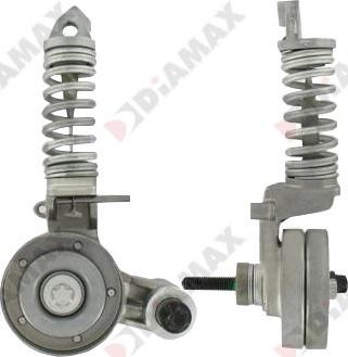 Diamax A3017 - Pulley, v-ribbed belt autospares.lv