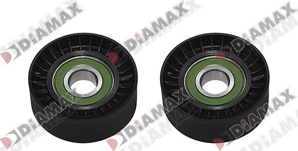 Diamax A3107 - Pulley, v-ribbed belt autospares.lv