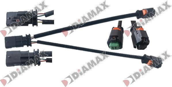 Diamax AD09001 - Cable Repair Set, coolant temperature sensor autospares.lv