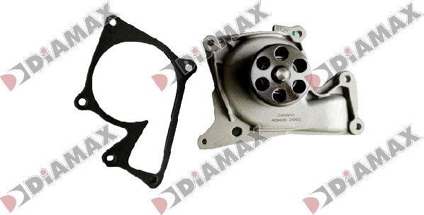 Diamax AD04050 - Water Pump autospares.lv