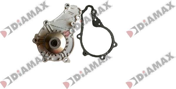 Diamax AD04005 - Water Pump autospares.lv