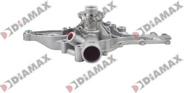 Diamax AD04080 - Water Pump autospares.lv