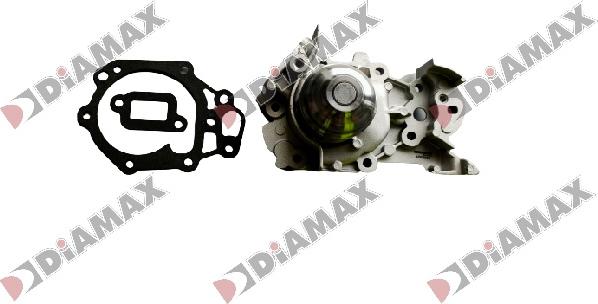 Diamax AD04038 - Water Pump autospares.lv