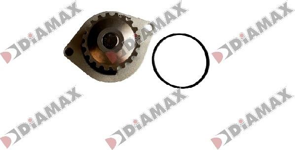 Diamax AD04020 - Water Pump autospares.lv