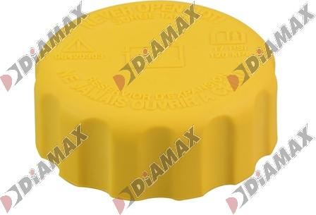 Diamax AD07006 - Sealing Cap, coolant tank autospares.lv