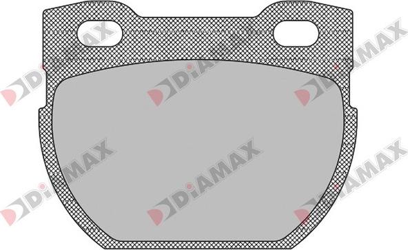 Diamax N09443 - Brake Pad Set, disc brake autospares.lv