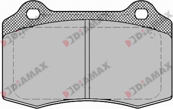 Diamax N09442 - Brake Pad Set, disc brake autospares.lv