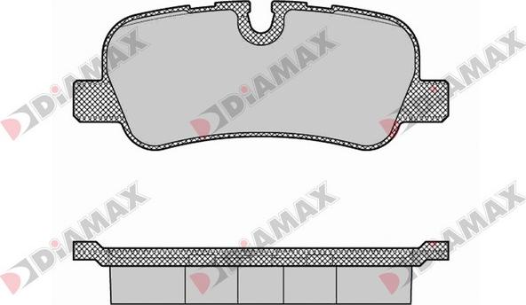 MDR MRP-2L01 - Brake Pad Set, disc brake autospares.lv