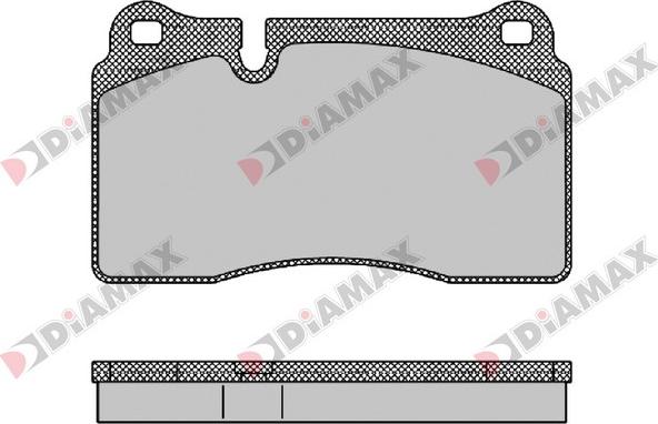 Diamax N09426 - Brake Pad Set, disc brake autospares.lv