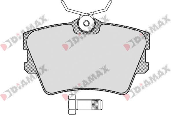 Diamax N09562 - Brake Pad Set, disc brake autospares.lv