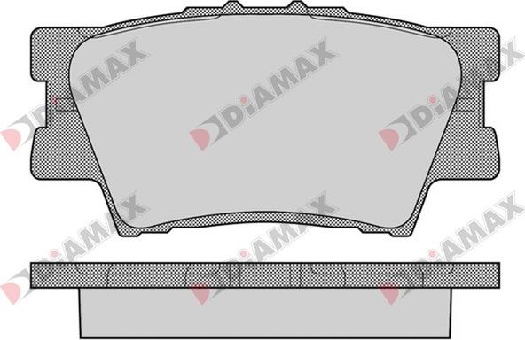 DODA 1070130020 - Brake Pad Set, disc brake autospares.lv