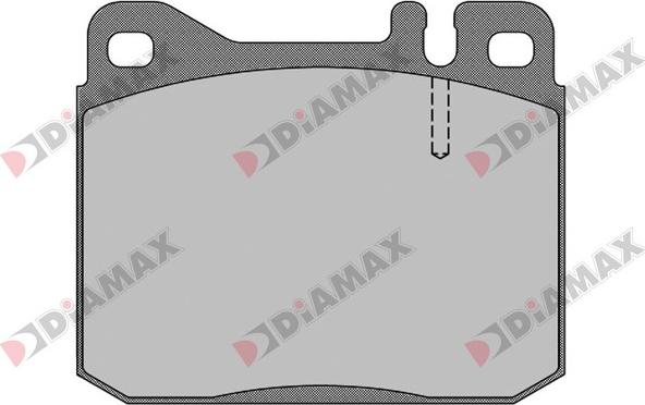 Diamax N09629 - Brake Pad Set, disc brake autospares.lv