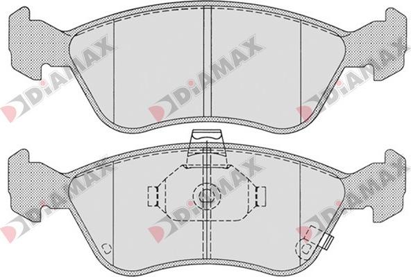 Diamax N09620 - Brake Pad Set, disc brake autospares.lv