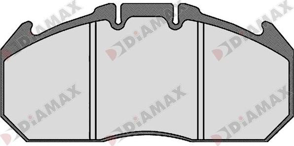 Diamax N09031 - Brake Pad Set, disc brake autospares.lv