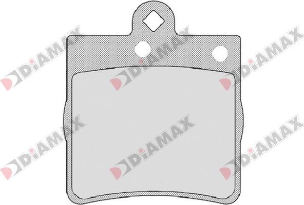 Diamax N09159 - Brake Pad Set, disc brake autospares.lv