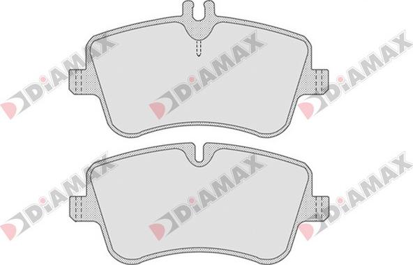 Diamax N09162 - Brake Pad Set, disc brake autospares.lv