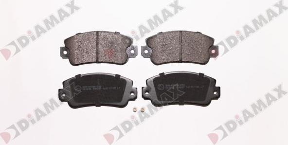 Diamax N09132 - Brake Pad Set, disc brake autospares.lv