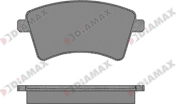 Diamax N09178 - Brake Pad Set, disc brake autospares.lv